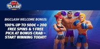 Bonus of the Month: BigClash Casino Wins this Round!