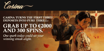 Bonus of the Month: Casina Casino – True Casino-Style Rewards!